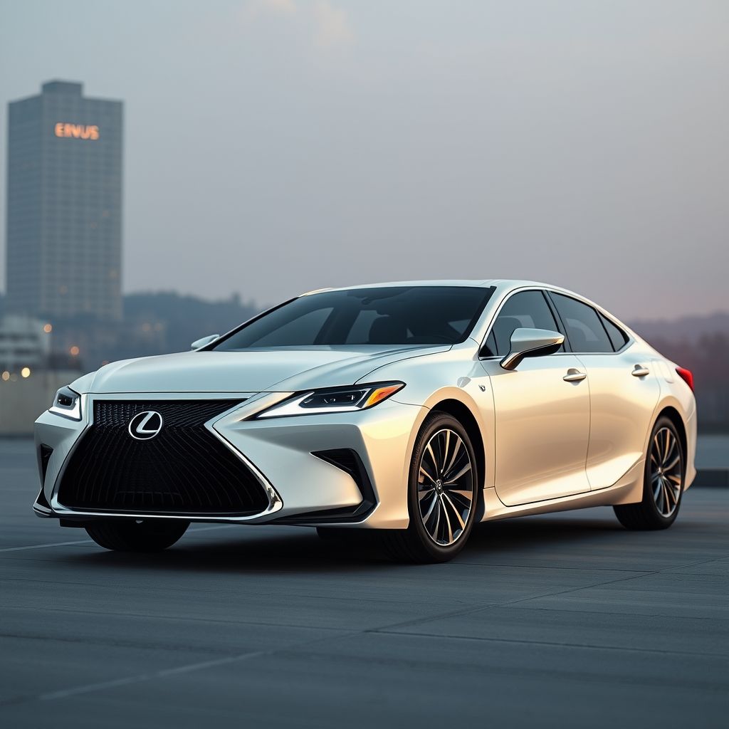 ดีไซน์ใหม่ของ Lexus ES EV 2025 ที่น่าหลงใหล